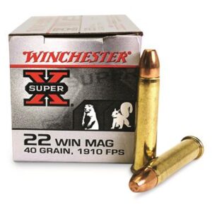 Winchester Super X-22 Win Mag- FMJ- 40 Grain, 1,000 Rounds