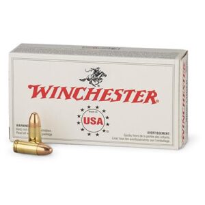 Winchester USA, .380 ACP, FMJ, 95 Grain, 1,000 Rounds