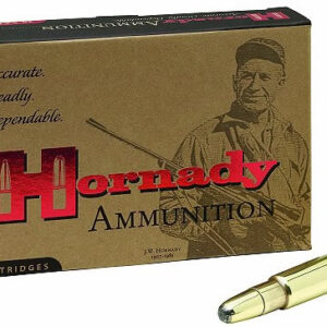 Hornady Rifle Ammunition 8265, 416 Rigby, Full Metal Jacket (FMJ), 400 GR, 2415 fps, 20 Rd/bx