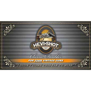 Hevi-Shot Classic Doubles 12 Gauge Ammunition 10 Rounds 2-3/4″ #7.5 Lead Free Shot 1-1/8 Ounce 1150 fps