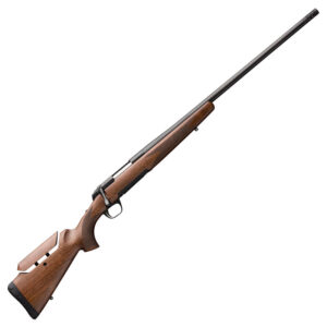Browning X-Bolt Hunter LR .308 Winchester Bolt Action Rifle 22″ Barrel 4 Rounds Detachable Rotary Magazine Walnut Checkered Stock Matte Blued Barrel