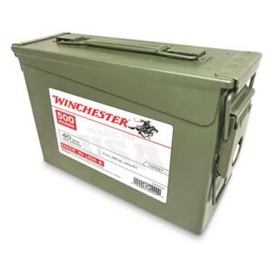 Winchester Ammo Can -.40 S&W- 165 Grain, 500 Rounds with Ammo Can