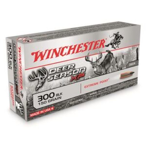 Winchester Deer Season XP- 300 BLK, Polymer-Tipped Extreme Point, 150 Grain, 20 Rounds