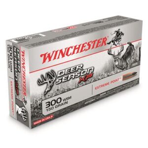 Winchester Deer Season XP, .300 WSM 150 GRAIN, Polymer-Tipped Extreme Point, 150 Grain, 20 Rounds