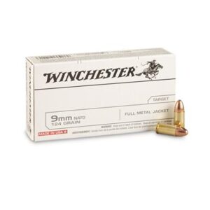 Winchester 9mm-124 Grain- FMJ-500 Rounds