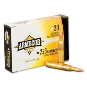 Armscor USA .223 Rem Varmint Ammunition 55 Grain Polymer Tipped 3050 fps