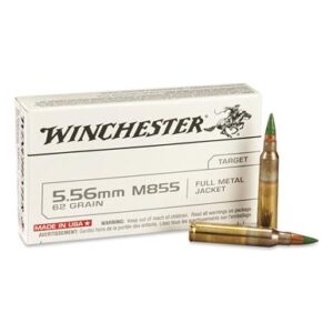 Winchester  M855 Penetrator – 5.56mm NATO, FMJ, 62 Grain